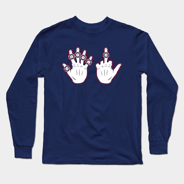 6 Rings Long Sleeve T-Shirt by KFig21